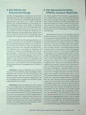 Vorschauseite 5: Soziale Ungleichheit und Gesundheit