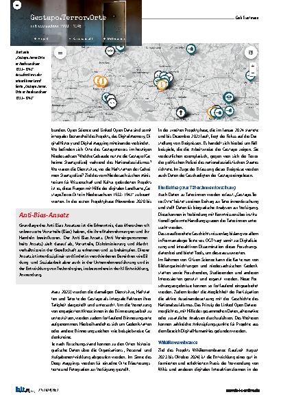 Vorschauseite 2: Wikidata-Plattformen als Tools für neue Formen forschender Erinnerungsarbeit