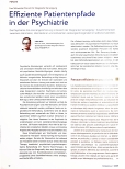 Vorschauseite 1: Effiziente Patientenpfade in der Psychiatrie