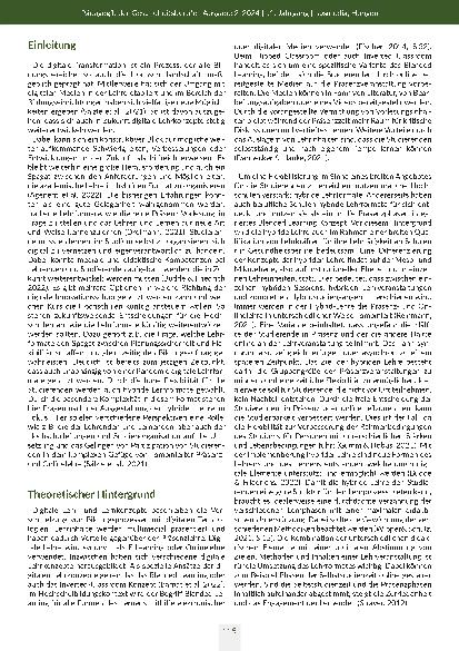 Vorschauseite 2: Die mediendidaktische Kompetenz der Lehrkräfte in Bildungseinrichtungen des Gesundheitswesens in Zeiten der digitalen Transformation