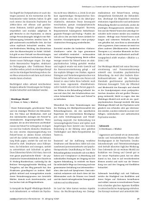 Vorschauseite 5: Kommt nach der Sozialpsychiatrie die Postpsychiatrie?