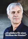 Vorschauseite 1: "Ich plädiere für einen Rückbau des Staates!"
