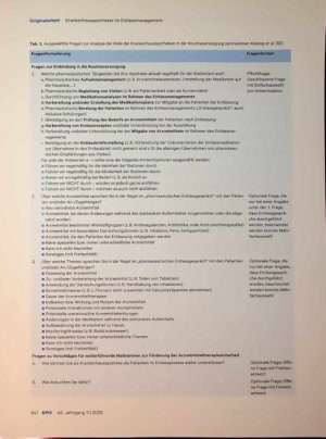 Vorschauseite 3: Krankenhausapotheker im Entlassmanagement - wo stehen wir in Deutschland?