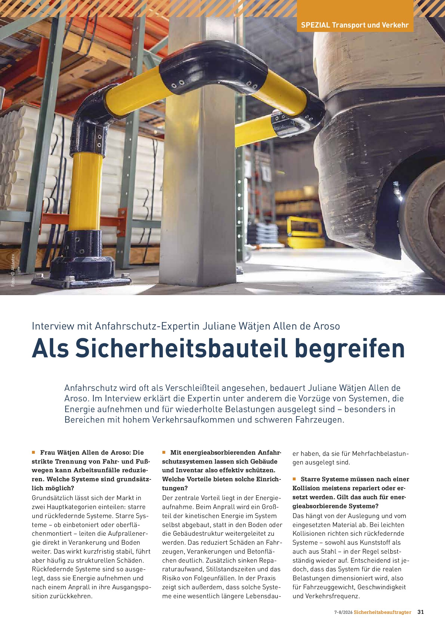 Vorschauseite 1: Als Sicherheitsbauteil begreifen