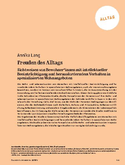 Vorschauseite 2: Freuden des Alltags