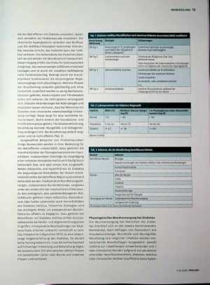 Vorschauseite 2: Wunden versorgen bei Diabetes Entstehung und Heilung.