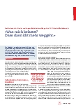 Vorschauseite 1: "Was mich belastet? Dass das nicht mehr weggeht."
