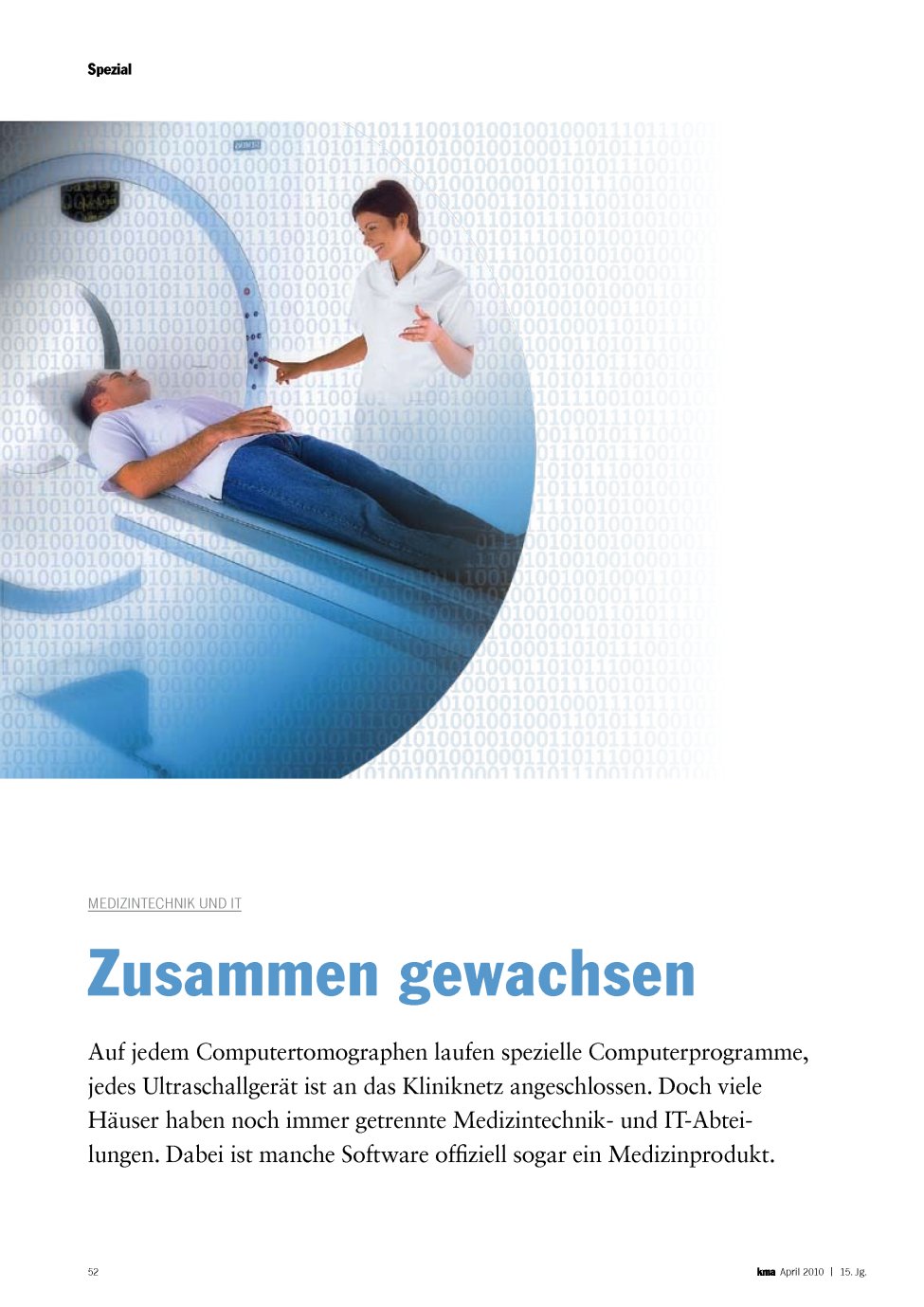 Vorschauseite 1: Zusammen gewachsen
