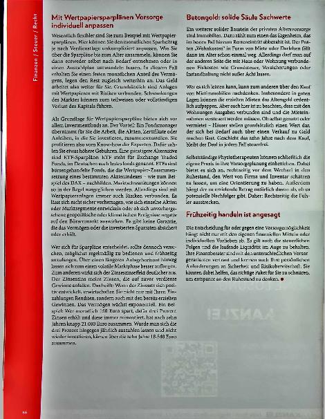 Vorschauseite 3: Rücklagen aufbauen: Altersvorsorge für Praxisinhaber