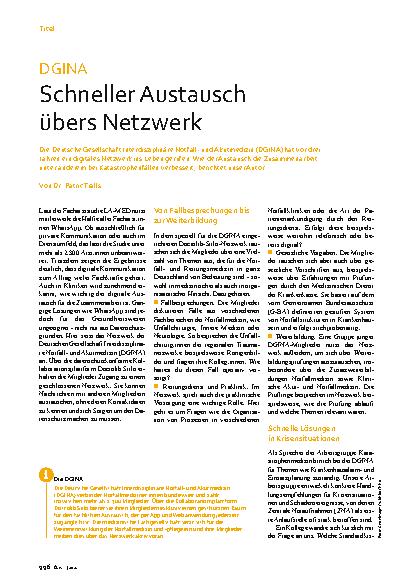 Vorschauseite 1: Schneller Austausch über das Netzwerk