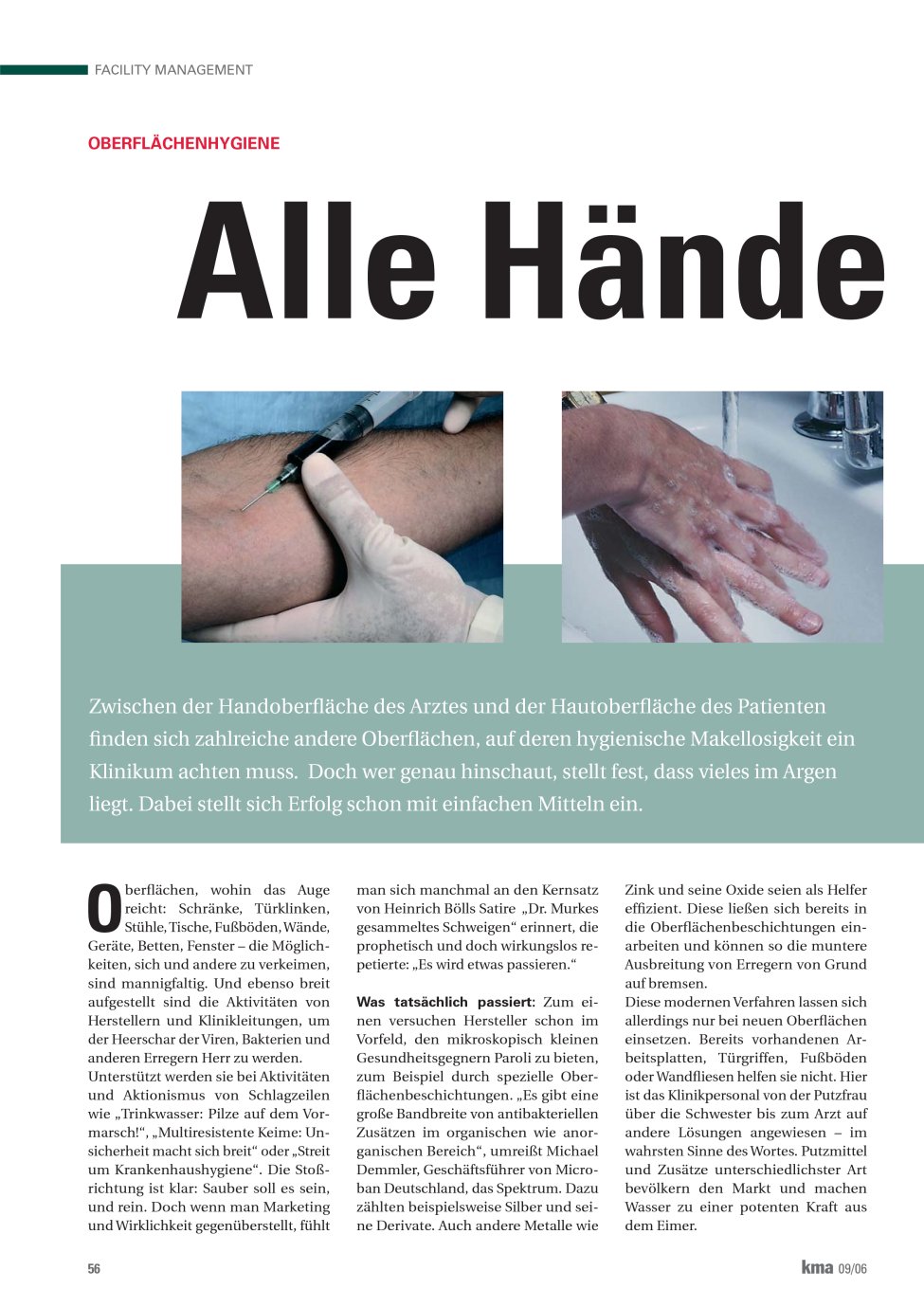 Vorschauseite 1: Alle Hände voll zu tun
