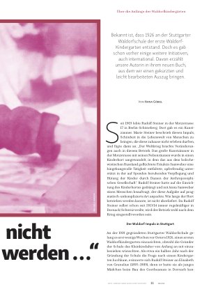 Vorschauseite 3: „… sie dürfen nur nicht verdorben werden. .. "