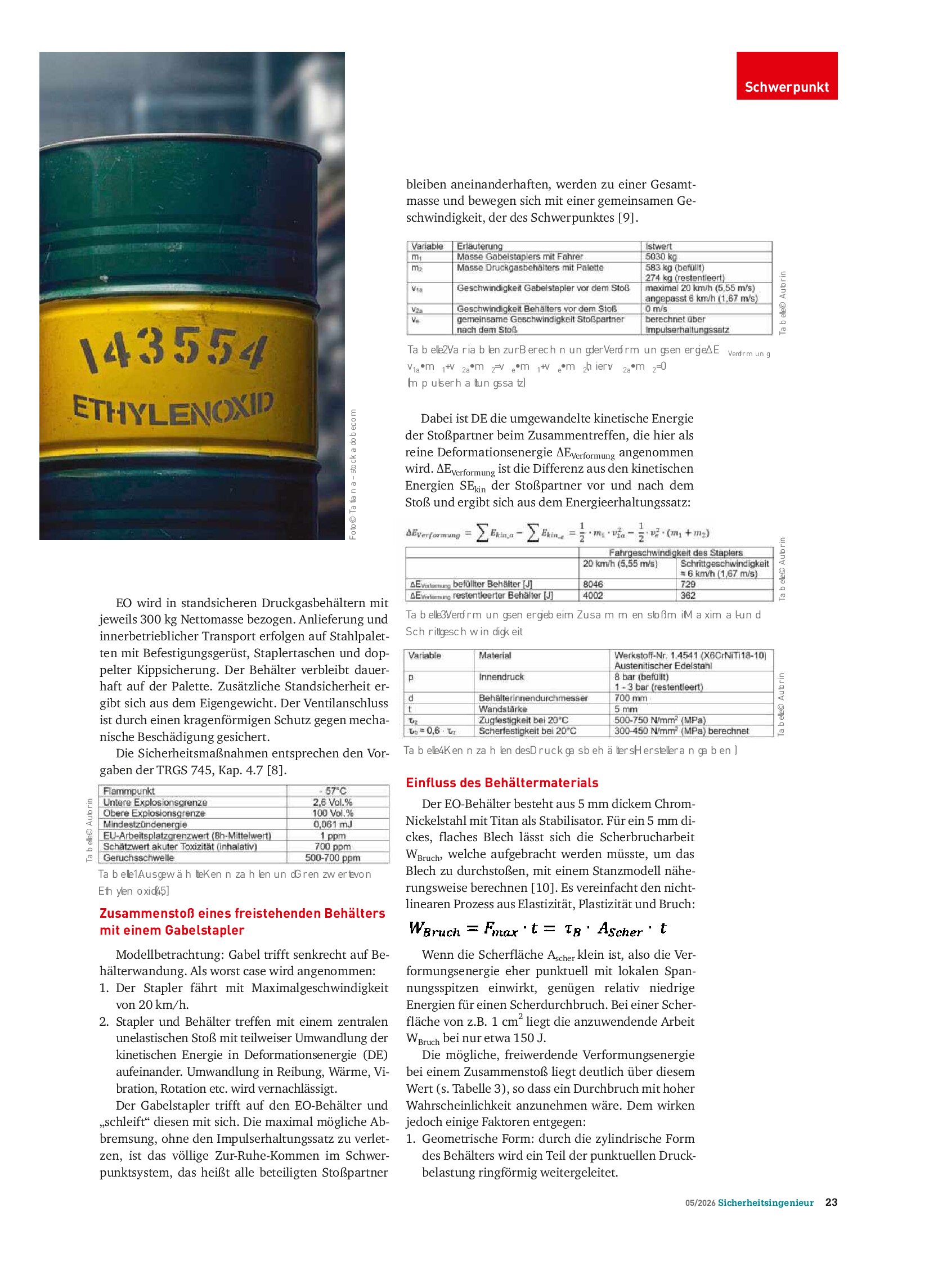 Vorschauseite 2: Sicher mit Ethylenoxid umgehen