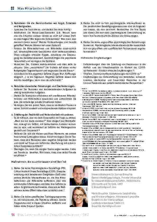 Vorschauseite 2: Sicherheit geben
