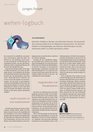 Vorschauseite 1: Wehen-Logbuch