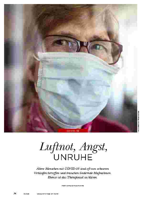 Vorschauseite 1: Luftnot, Angst, Unruhe