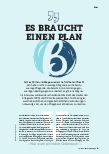 Vorschauseite 2: ES BRAUCHT EINEN PLAN