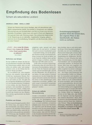 Vorschauseite 1: Empfindung des Bodenlosen Scham als sekundäres Leid(en)