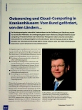 Vorschauseite 1: Outsourcing und Cloud-Computing in Krankenhäusern: Vom Bund gefördert, von den Ländern...