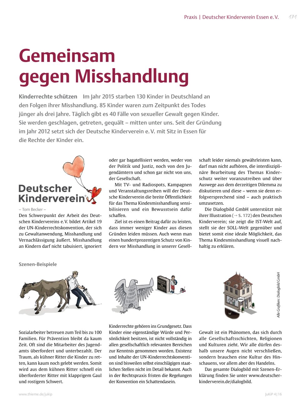 Vorschauseite 1: Gemeinsam gegen Misshandlung