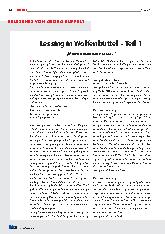 Vorschauseite 1: Lessing in Wolfenbüttel – Teil 1 „Meine Freude war nur kurz“