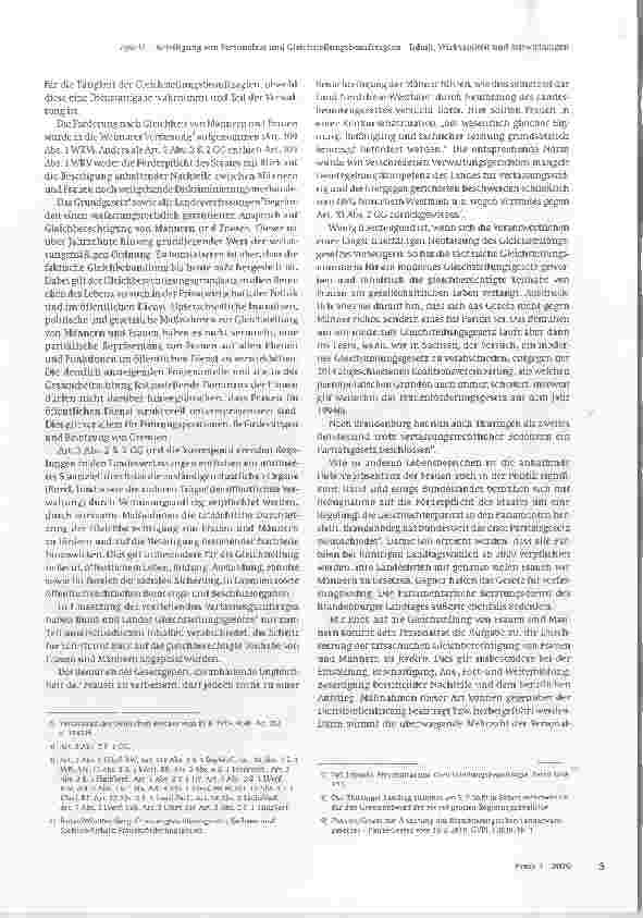Vorschauseite 2: Beteiligung von Personalrat und Gleichstellungsbeauftragten - Inhalt, Wirksamkeit und Auswirkungen
