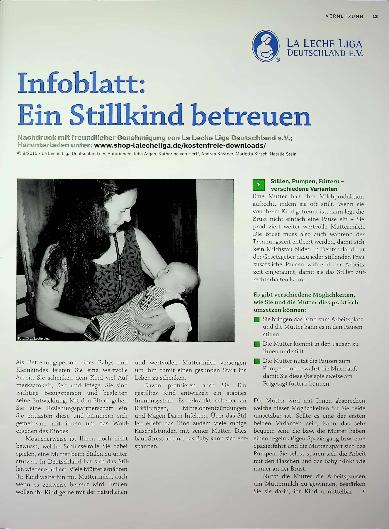 Vorschauseite 1: Infoblatt: Ein Stillkind betreuen