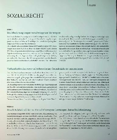 Vorschauseite 1: Sozialrecht