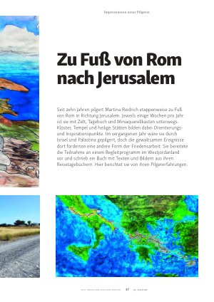 Vorschauseite 2: Zu Fuß von Rom nach Jerusalem