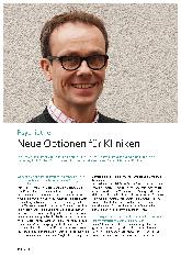 Vorschauseite 1: Psychiatrie Neue Optionen für Kliniken