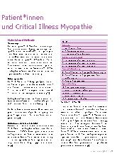 Vorschauseite 2: Evaluation des Mini-BESTests bei Patient*innen mit Critical Illness Polyneuropathie und Critical Illness Myopathie