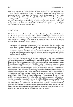 Vorschauseite 6: Militärmedizinische Triage: Eine kurze Vorgeschichte der Behandlungspriorisierung bei akuten Entscheidungen in der Militärmedizin von den Anfängen bis zum Beginn des nuklearen Zei…