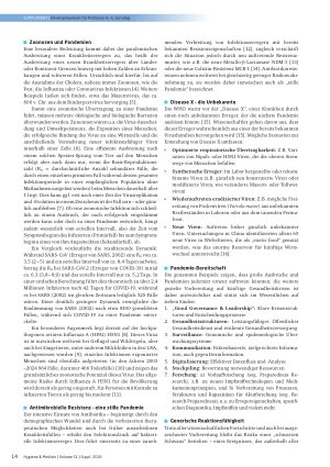 Vorschauseite 2: Wer schreibt das nächste Kapitel im Buch der Infektionskrankheiten?