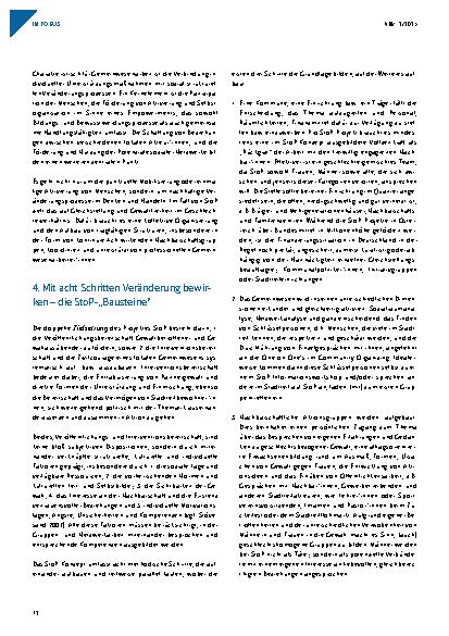 Vorschauseite 5: StoP – Stadtteile ohne Partnergewalt