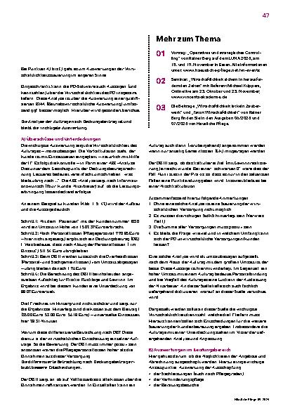 Vorschauseite 2: Was die IT leisten kann