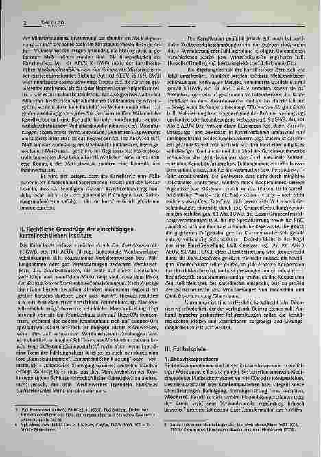 Vorschauseite 2: Krankenhäuser und Kartellrecht - Konsolidierung durch Kooperation?