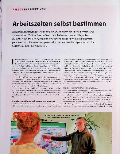 Vorschauseite 1: Arbeitszeiten selbst bestimmen