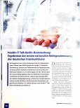 Vorschauseite 1: Health-IT Talk Berlin-Brandenburg: Ergebnisse der ersten nationalen Reifegradmessung der deutschen Krankenhäuser