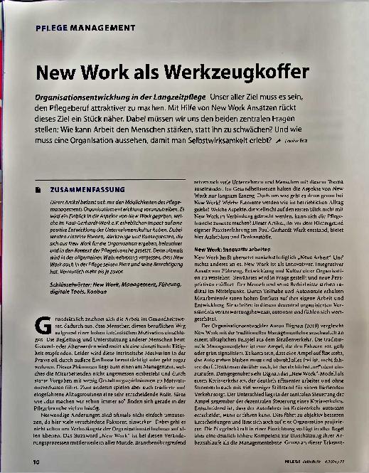 Vorschauseite 1: New Work als Werkzeugkoffer