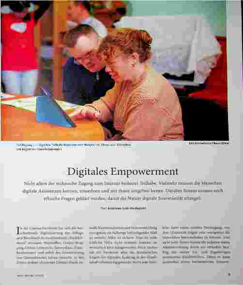 Vorschauseite 1: Digitales Empowerment