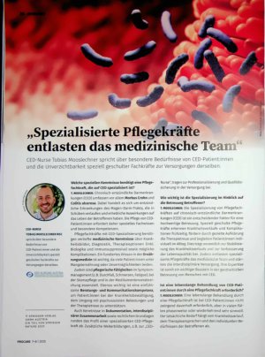 Vorschauseite 1: „Spezialisierte Pflegekräfte entlasten das medizinische Team“