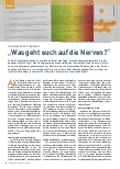 Vorschauseite 1: Was geht euch auf die Nerven?