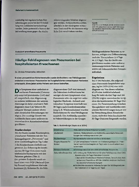 Vorschauseite 2: Risiken von Antipsychotika bei Demenzkranken