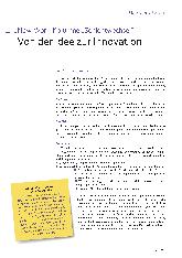 Vorschauseite 1: New-Work-Kolumne „Schichtwechsel“ Von der Idee zur Innovation
