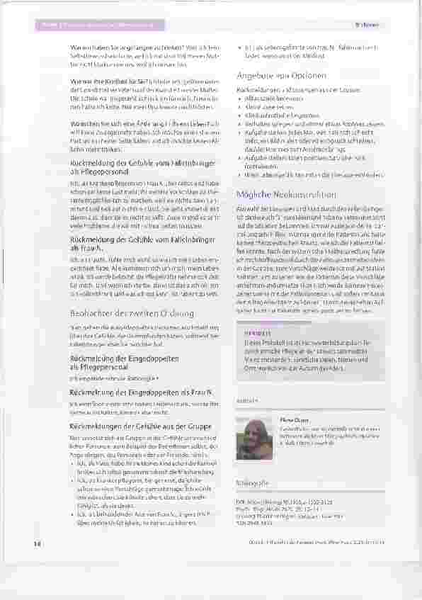 Vorschauseite 3: Hilflosigkeit der Patientin