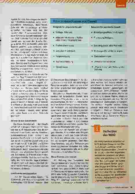 Vorschauseite 2: Umgang mit Gewalt