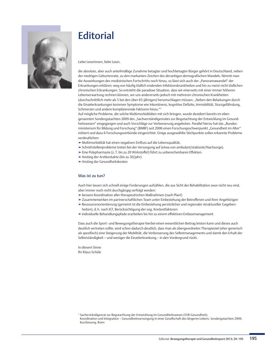 Vorschauseite 1: Editorial