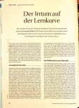 Vorschauseite 1: Der Irrtum auf der Lernkurve