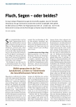 Vorschauseite 1: Fluch, Segen - oder beides?