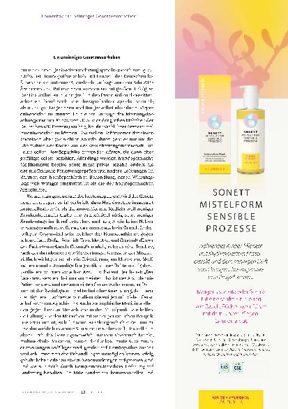 Vorschauseite 4: Ein Weckruf für die Homöopathie
